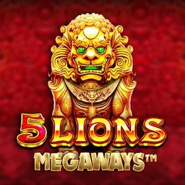 5 Lions Megaways slot logo by Pragmatic Play at HugoBets Casino
