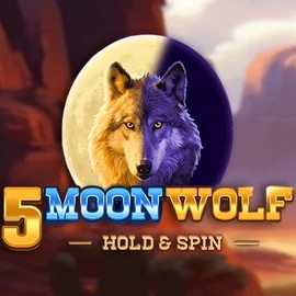 5 Moon Wolf slot icon by Apparat Gaming, available at HugoBets Casino