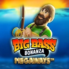 Slots logo of Big Bass Bonanza Megaways from Pragmatic Play at HugoBets Casino
