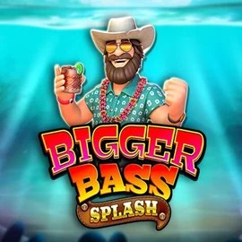 Bigger Bass Splash logo by Pragmatic Play HugoBets Casino
