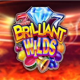 Brilliant Wilds slot logo by iSoftBet at HugoBets Casino