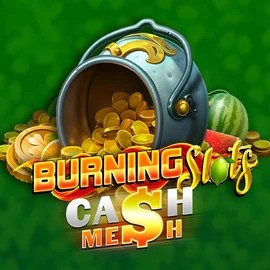 Official Slots logo: Burning Slots Cash Mesh by BF Games at HugoBets Casino