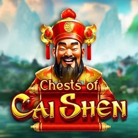 Chests of Cai Shen slot logo by Pragmatic Play at HugoBets Casino
