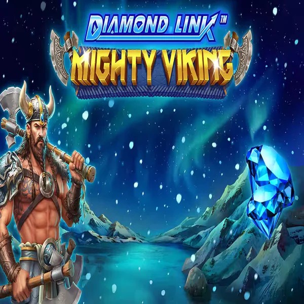 Official Slots logo: Diamond Link Mighty Viking by Greentube at HugoBets Casino