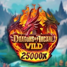 Dragons of Arcane Wild slot icon by Foxium, available at HugoBets Casino