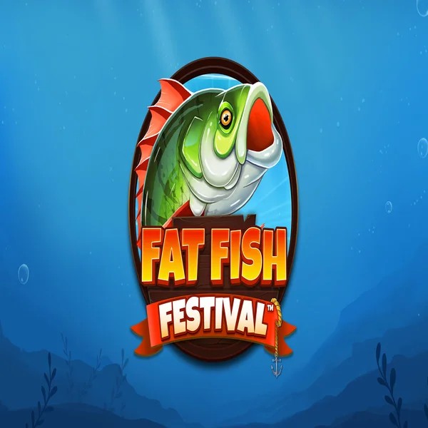 Fat Fish Festival slot logo by Wishbone Games at HugoBets Casino