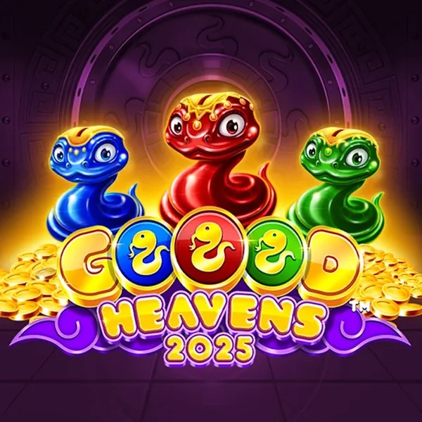 Goood Heavens casino game by Rarestone Gaming – featured logo at HugoBets Casino