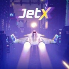 jetX online game logo by SmartSoft on hugo-bets.eu
