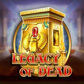 Legacy of Dead online game logo by Play'n GO on hugo-bets.eu