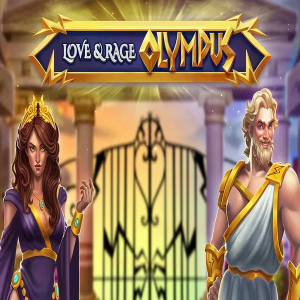 Love and Rage Olympus slot visual from Greentube available on hugo-bets.eu