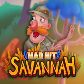 Mad Hit Savannah slot icon by RubyPlay, available at HugoBets Casino