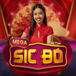 Mega Sic Bo online game logo by Pragmatic Play on hugo-bets.eu