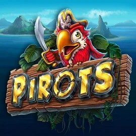 Pirots online game logo by ELK Studios on hugo-bets.eu
