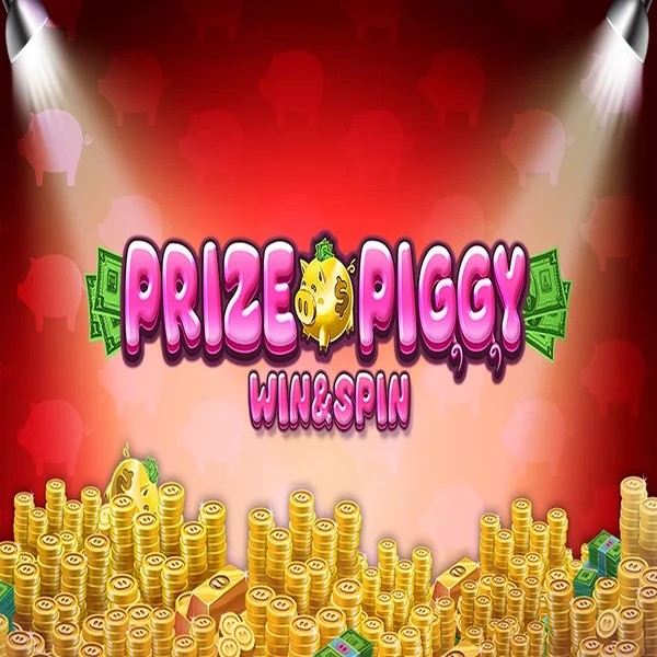 Prize Piggy Win & Spin by Inspired Gaming, showcased at hugo-bets.eu – game logo