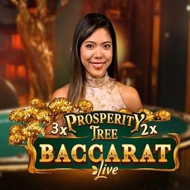 Prosperity Tree Baccarat logo – Live Casino by Evolution at HugoBets Casino