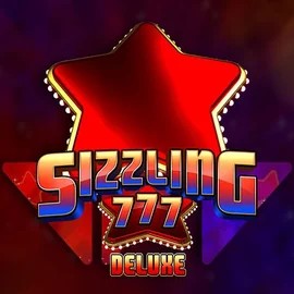 Sizzling 777 Deluxe online game logo by Wazdan on hugo-bets.eu
