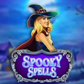 Spooky Spells logo by Novomatic at HugoBets Casino