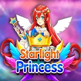 Starlight Princess slot logo by Pragmatic Play at HugoBets Casino