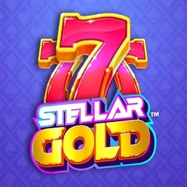 Stellar Gold slot icon by Snowborn Games, available at HugoBets Casino