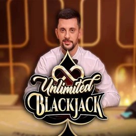 Unlimited Blackjack slot logo by Ezugi at HugoBets CasinoUnlimited Blackjack
