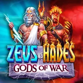 Zeus vs Hades: Gods of War online game logo by Pragmatic Play on hugo-bets.eu